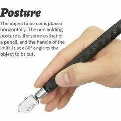 Dontodent Professioneller Glasschneider, Manueller Glasschneider, Diamant-Glasschneider, Glasschneider, Glasschneider Für 2-20 Mm, Selbstölender Glasschneider, Griff Aus Wolframlegierung -Angebote Schneidwerkzeug Store 64160160 3