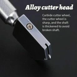 Dontodent Professioneller Glasschneider, Manueller Glasschneider, Diamant-Glasschneider, Glasschneider, Glasschneider Für 2-20 Mm, Selbstölender Glasschneider, Griff Aus Wolframlegierung -Angebote Schneidwerkzeug Store 64160160 4