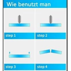 Dontodent Glasschneider, Hartmetall-Glasschneider, Professionelles Wolframkarbid, Silber-Glasschneider, Glasschneider, Flaschenschneider, Glasschneider Für 2-20 Mm -Angebote Schneidwerkzeug Store 64160254 4