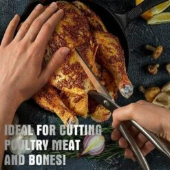 BF Multifunktionale Küchenschere Edelstahl Scharfe Professionelle Geflügelschere Küchenschere Zum Schneiden Von Huhn Fisch Fleisch Knochen Gemüse Kräuter 7 BF Multifunktionale Küchenschere Edelstahl Scharfe Professionelle Geflügelschere Küchenschere Zum Schneiden Von Huhn Fisch Fleisch Knochen Gemüse Kräuter -Angebote Schneidwerkzeug Store 64179934 3
