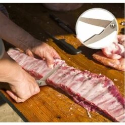 BF Küchenschere Hochwertige, Strapazierfähige Edelstahl-Küchenschere Gefederte Geflügel- Und Knochenschere Komfortabler Griff -Angebote Schneidwerkzeug Store 64180016 5