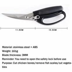 BF Hochleistungs-Küchenschere Professionelle Hühnerknochenschere/Edelstahlschere Küchenwerkzeuge Für Heimköche 8 BF Hochleistungs-Küchenschere Professionelle Hühnerknochenschere/Edelstahlschere Küchenwerkzeuge Für Heimköche -Angebote Schneidwerkzeug Store 64180292 4