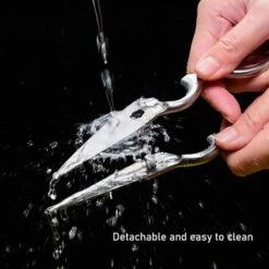 BF Küchenschere Multifunktionale Schere Multifunktionale Küchenschere Abnehmbare Edelstahlklinge Eingebauter Korkenzieher Und Nussknacker Perfekt Zum Schneiden Von Fleisch -Angebote Schneidwerkzeug Store 64180436 4