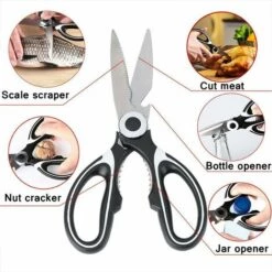 ILOVEMILAN 1 Stück Haushalt Küchenschere Mehrzweck-Panda-Schere Yangjiang Edelstahl Lebensmittel Hühnerknochenschere Kann Walnüsse Schneiden -Angebote Schneidwerkzeug Store 64492231 3