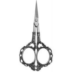 ILOVEMILAN Stickerei-Nähschere Mit Lederscherenabdeckung 4,5-Zoll-Bastelschere, Scharfe Schere Aus Edelstahl, Bastelschere, Schere Für Handarbeiten, Kunstwerke, Manuelles Nähen, Handwerkswerkzeug