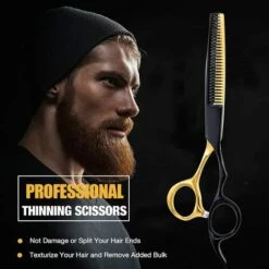 ILOVEMILAN 15,2 Cm Haarschere, Professionelle Blending-Schere, Japanische Edelstahl-Texturierungsschere, Salon-Heimschere Für Männer Und Frauen -Angebote Schneidwerkzeug Store 64492357 5