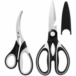 ILOVEMILAN 2 Küchenscheren – Haushaltsscheren Aus Edelstahl – Hühnerknochenschere – Multifunktionale Schere Zum Töten Von Fisch, Fleisch Und Garnelen -Angebote Schneidwerkzeug Store 64494579 3