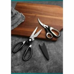 ILOVEMILAN 2 Küchenscheren – Haushaltsscheren Aus Edelstahl – Hühnerknochenschere – Multifunktionale Schere Zum Töten Von Fisch, Fleisch Und Garnelen -Angebote Schneidwerkzeug Store 64494579 5