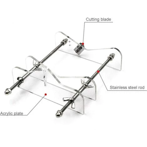 MINKUROW Professioneller Glasflaschenschneider, Wein, Bier, Glasflaschenschneider Für Verschiedene Größen Und Formen, Acryl- Und Metallmaterial (Blau) 3 MINKUROW Professioneller Glasflaschenschneider, Wein, Bier, Glasflaschenschneider Für Verschiedene Größen Und Formen, Acryl- Und Metallmaterial (Blau) – Bild 3