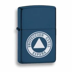 Zivilschutz Blaues Benzinfeuerzeug Martinez Albainox Metall 33541GR4015