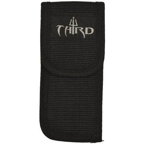 Assistiertes Sicherheitsmesser Third K2775RD Feuerwehremblem Mit Abdeckung, Mango Rotes Und Schwarzes Aluminium, Klinge 10,1 Cm Lang 2 Assistiertes Sicherheitsmesser Third K2775RD Feuerwehremblem Mit Abdeckung, Mango Rotes Und Schwarzes Aluminium, Klinge 10,1 Cm Lang – Bild 2