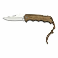 MARTINEZ ALBAINOX Taschenmesser Albainox Aus Zebrano-Holz, 9,3 Cm Klinge, In Farbbox