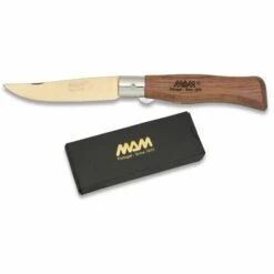 Taschenmesser MAM Filman Duero Modell Mit Schloss, Titan, Klinge Aus Edelstahl, Mango Holz, 14026
