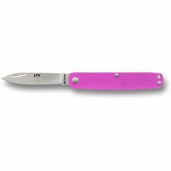 Taschenmesser Fallkniven LTCpu Aus Pulverbeschichtetem Stahl 3G Und Mit Einer Klinge Von 5,9 Cm, Mango Aluminium In Lila