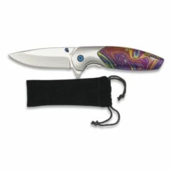 MARTINEZ ALBAINOX Albainox Fantasiemesser, Mango Stahl, 3D-Fotodruck, 7 Cm Klinge, Samtscheide