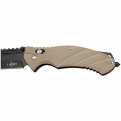 ThirdThird 11488TN, Griff G10 Camel Mit Rotem Sockel, Klinge Aus Rostfreiem Stahl 8,5 Cm, Arretierbare Steckachse, Gesamtlänge 21,5 Cm -Angebote Schneidwerkzeug Store 64717647 5