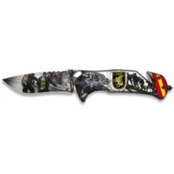 MARTINEZ ALBAINOX Albainox Tactical Assisted Knife, Klinge Aus 8,2 Cm Rostfreiem Stahl, Mango Aluminium, Modell GEO