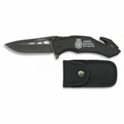 MARTINEZ ALBAINOX Taktisches Messer Albainox CNP, Mango Aluminium, Klinge Aus 8,5 Cm Rostfreiem Stahl, Mit Clip