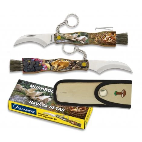 MARTINEZ ALBAINOX Pilzmesser 2-seitig Bedruckt. H: 7.2 1 MARTINEZ ALBAINOX Pilzmesser 2-seitig Bedruckt. H: 7.2