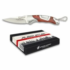 MARTINEZ ALBAINOX Taschenmesser Albainox Manhattan Pakkawood, 7,2 Cm Klinge Aus Edelstahl, Mango Ausdauer, 19670