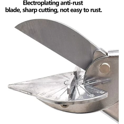 HEGUYEY Stück Multi-Winkel-Gehrungsscheren-Werkzeuge, Verstellbare Gelenkschere, Gehrungsschere, Weichholzschneider, Gehrungsschere Zum Schneiden Von Holz, Weichem Kunststoff 4 HEGUYEY Stück Multi-Winkel-Gehrungsscheren-Werkzeuge, Verstellbare Gelenkschere, Gehrungsschere, Weichholzschneider, Gehrungsschere Zum Schneiden Von Holz, Weichem Kunststoff – Bild 4