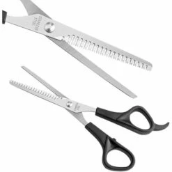 HEGUYEY Stück Friseur Effilierschere, Professionelle Salon Zahn Effilierschere Mit Hochwertigem Edelstahl Schaft ABS Griff -Angebote Schneidwerkzeug Store 64880099 3