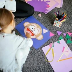 HEGUYEY 3 Stück Farbige Schlaufenscheren, Selbstöffnende Sicherheitsschere, Leicht Zu Greifende Kinderschere Für Besondere Bedürfnisse, Sicherheitsgriffe Mit Runder Spitze, 3 Farben 8 HEGUYEY 3 Stück Farbige Schlaufenscheren, Selbstöffnende Sicherheitsschere, Leicht Zu Greifende Kinderschere Für Besondere Bedürfnisse, Sicherheitsgriffe Mit Runder Spitze, 3 Farben -Angebote Schneidwerkzeug Store 64880168 4