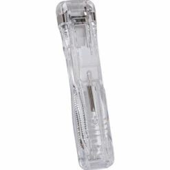 HEGUYEY 3er-Pack Tragbarer Büroklammerspender Mit 150 Edelstahl-Nachfüllklammern, Schneller Papierschneider Für Büro Und Schule