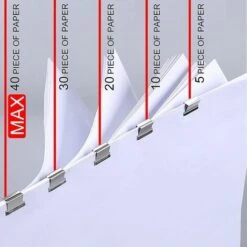 HEGUYEY 3er-Pack Tragbarer Büroklammerspender Mit 150 Edelstahl-Nachfüllklammern, Schneller Papierschneider Für Büro Und Schule -Angebote Schneidwerkzeug Store 64880345 3