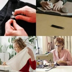 HEGUYEY Zweiteilige Multifunktionale Schneiderschere In U-Form, Hochwertige Kreuzstich-Fadenkopfschere Für Den Haushalt, Kleine Nähschere, Mini-Federschere, Sehr Gut Geeignet Für Bastelarbeiten -Angebote Schneidwerkzeug Store 64880999 5