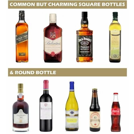 LIFCAUSAL 19PC Glasflasche Upgrade Version Quadratisch Und Rund Wein Bier Glas Skulpturen Cutter Für DIY Glasschneidemaschine Metall Pad Flaschenhalter 5 LIFCAUSAL 19PC Glasflasche Upgrade Version Quadratisch Und Rund Wein Bier Glas Skulpturen Cutter Für DIY Glasschneidemaschine Metall Pad Flaschenhalter – Bild 5