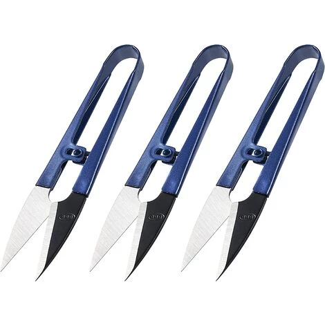 PERLE RARE Nähschere (Satz 3 Stück) Aus Kohlenstoffstahldraht, Faden, Stickschere | Handkamera-Snipper Für Kunst, Handwerk Und DIY-Projekte 1 PERLE RARE Nähschere (Satz 3 Stück) Aus Kohlenstoffstahldraht, Faden, Stickschere | Handkamera-Snipper Für Kunst, Handwerk Und DIY-Projekte