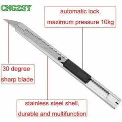 Fuienko 10 Stücke Vinyl Film Schneiden Messer Mini Edelstahl Tasche Schule Büro Schreibwaren Cutter Papier Grafiken Diy Messer 10E02 -Angebote Schneidwerkzeug Store 65277401 4
