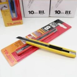 FUIENKO 10 Pcs Tajima Utility Messer Ersatz Klingen Papier Und Büro Messer DIY Kunst Cutter Schreibwaren Schule Werkzeuge Papier Cutter LC303 -Angebote Schneidwerkzeug Store 65280372 4