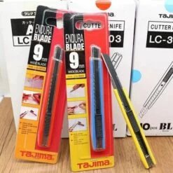 FUIENKO 10 Pcs Tajima Utility Messer Ersatz Klingen Papier Und Büro Messer DIY Kunst Cutter Schreibwaren Schule Werkzeuge Papier Cutter LC303 -Angebote Schneidwerkzeug Store 65280372 5