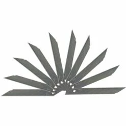 Fuienko 1 Stück Kunst Messer 20 Stücke Trimmer Skulptur Klingen Utility Snap-Off Cutter 0,4*9*70mm Spitze Allgemeine Zweck Auto Wrap Cut-Tool K25 -Angebote Schneidwerkzeug Store 65282034 5