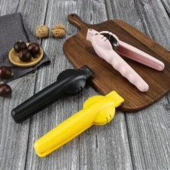 DONTODENT Chestnut Cutter Tool Opener Knife, Edelstahl 2 In 1, Mit Rutschfestem Griff Gelb -Angebote Schneidwerkzeug Store 65388110 3