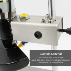 SUPERSELLER Elektrischer Weinflaschenschneider Glasschneider Flaschenschneider Glasflaschenschneidewerkzeug 7 Geschwindigkeiten Einstellbar Kleine Euro Spurweite -Angebote Schneidwerkzeug Store 65493586 5