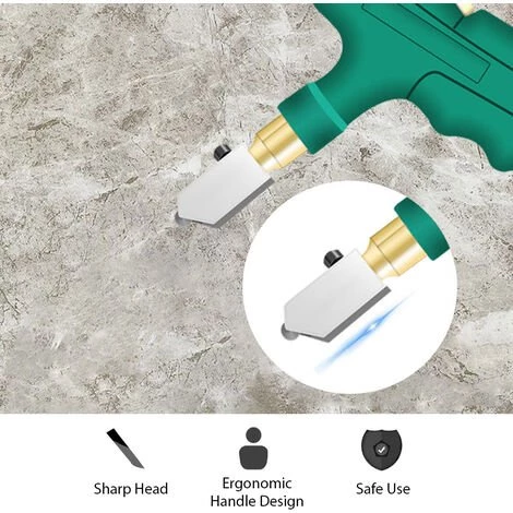 ASUPERMALL Handglasmesser-Set Glasschneider + Zwei Ersatzbits 2 ASUPERMALL Handglasmesser-Set Glasschneider + Zwei Ersatzbits – Bild 2