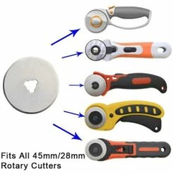 GESCHENKE 10 Stück Rollschneider Ersatzklingen Rollenschneider Nähen Schneidemesser Werkzeuge (45mm) -Angebote Schneidwerkzeug Store 65634935 3