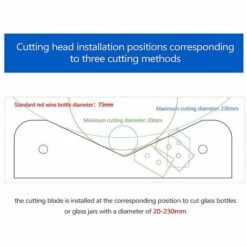 HELLO KITTY BAIN DIY Glasflaschenschneider, Einstellbare Größe, Metall, Glasflaschenschneider Für Weinflaschenherstellung, Heimdekoration, Schneidwerkzeug -Angebote Schneidwerkzeug Store 65744468 4