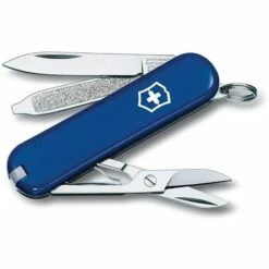 VICTORINOX Classic SD Kleines Taschenmesser 0.6223.2 7 Funktionen Blau