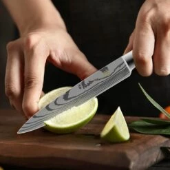 Kueatily Allzweckmesser Profi Allzweckmesser Küchenmesser Deutscher Edelstahl, Extrem Scharf, Multifunktional Für Gemüse, Fleisch In Gastronomie Und Haushalt -Angebote Schneidwerkzeug Store 65887586 5