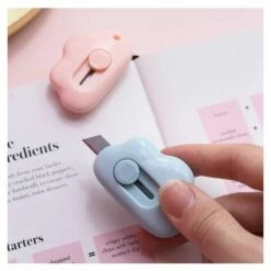 ILOVEMILAN 3 Stücke Mini Cloud Tragbare Kartonschneider Nette Papierschneider Papierschneider Klinge Büro Schulbedarf Schreibwaren Geschenk -Angebote Schneidwerkzeug Store 65948238 4
