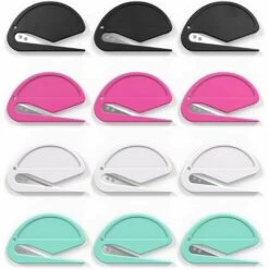 ILOVEMILAN Bunte Brieföffner - Trendy Pack (12 Stück)