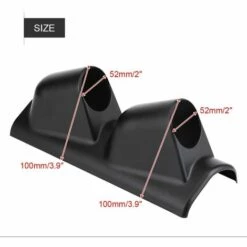 HELLO KITTY BAIN 3-Loch-Messgerätehalterung Heavy Duty Motorsport Post Mount Pod Auto Gauge Bracket (Doppelloch) -Angebote Schneidwerkzeug Store 66020116 3