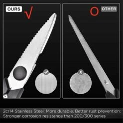 HELLO KITTY BAIN Robuste Küchenschere, Küchenschere Für Huhn, Fisch, Geflügel, Fleisch, Nüsse, Küchenschere -Angebote Schneidwerkzeug Store 66020221 5