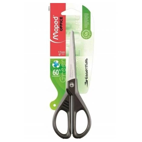 GENÉRICA Maped Tijera Essentials Green E4680 Sim?trica 17 Cm 1 GENÉRICA Maped Tijera Essentials Green E4680 Sim?trica 17 Cm