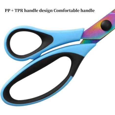 ILOVEMILAN Büroschere Bastelschere Stoffschere Allzweck Für Büro, Schule, Näh- Und Haushaltsbedarf, 3-teilig 3 ILOVEMILAN Büroschere Bastelschere Stoffschere Allzweck Für Büro, Schule, Näh- Und Haushaltsbedarf, 3-teilig – Bild 3