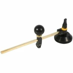 HEGUYEY Kreisförmiger Glasschneider, 1 PC, Verstellbarer Zirkel, Diamantschneider, Kreisdurchmesser 30 Cm, Mit Saugnapf-Schneidwerkzeugen Für Professionelle Glasschneide-Enthusiasten